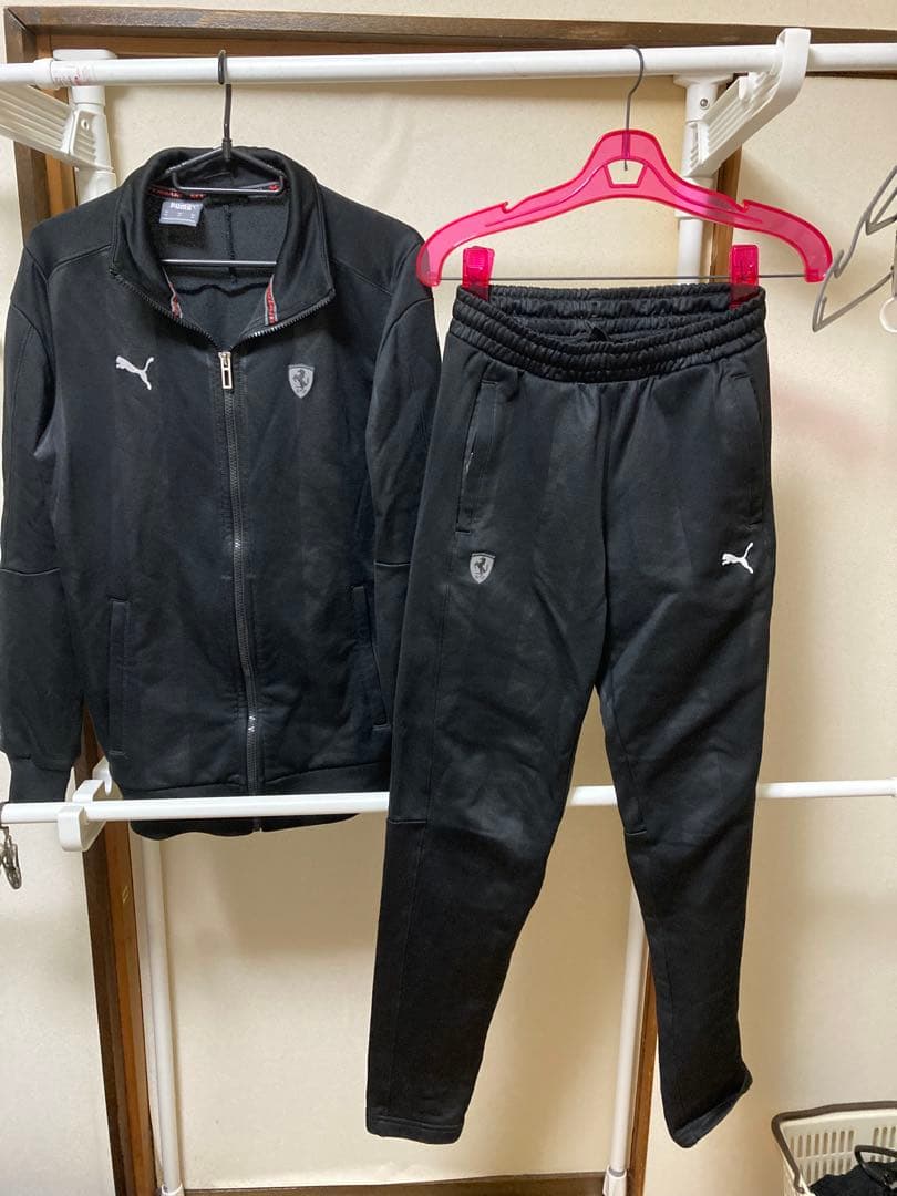 美品　プーマ×フェラーリコラボ　　　　　　　セットアップジャージ