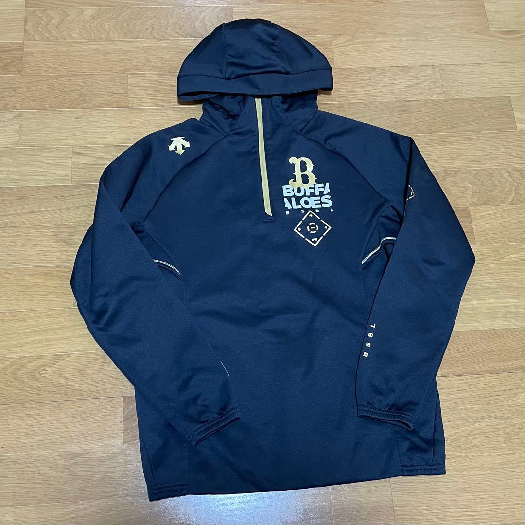 オリックス・バファローズ オーセンティック プルオーバー フーディ M