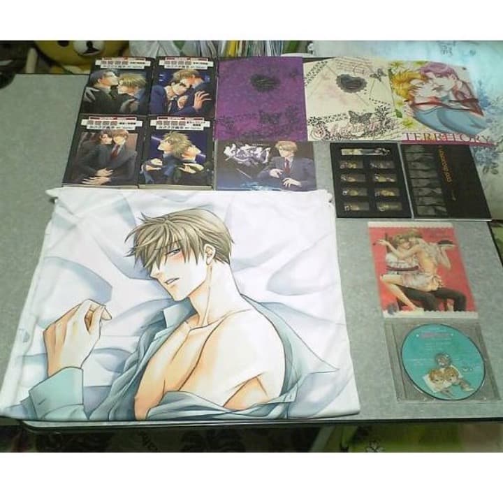 ❤️非売品ドラマCD付★鬼畜眼鏡 抱き枕カバー 佐伯克哉みささぎ楓李