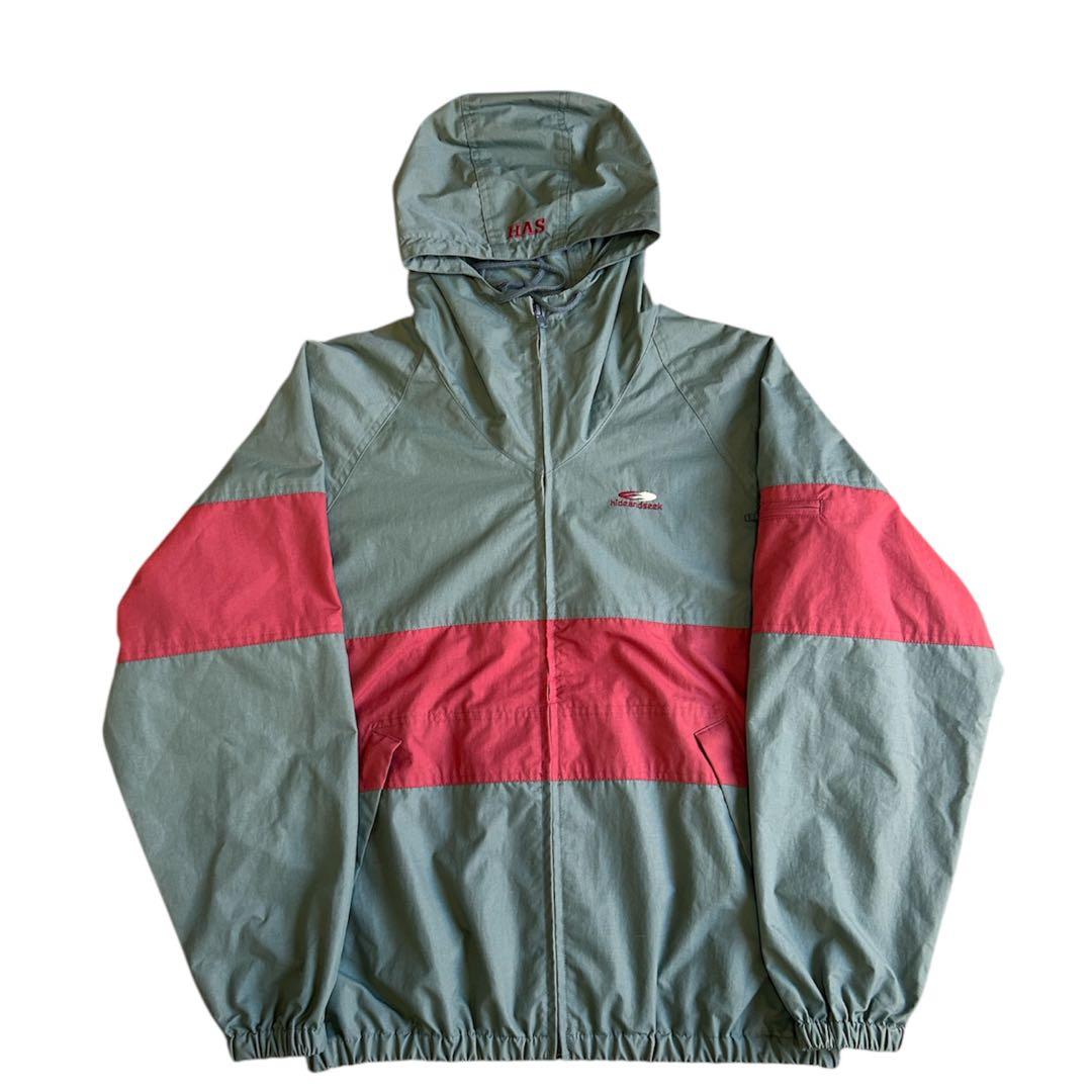 HIDE AND SEEK Nylon ZipJacket 長瀬　マコト　XL