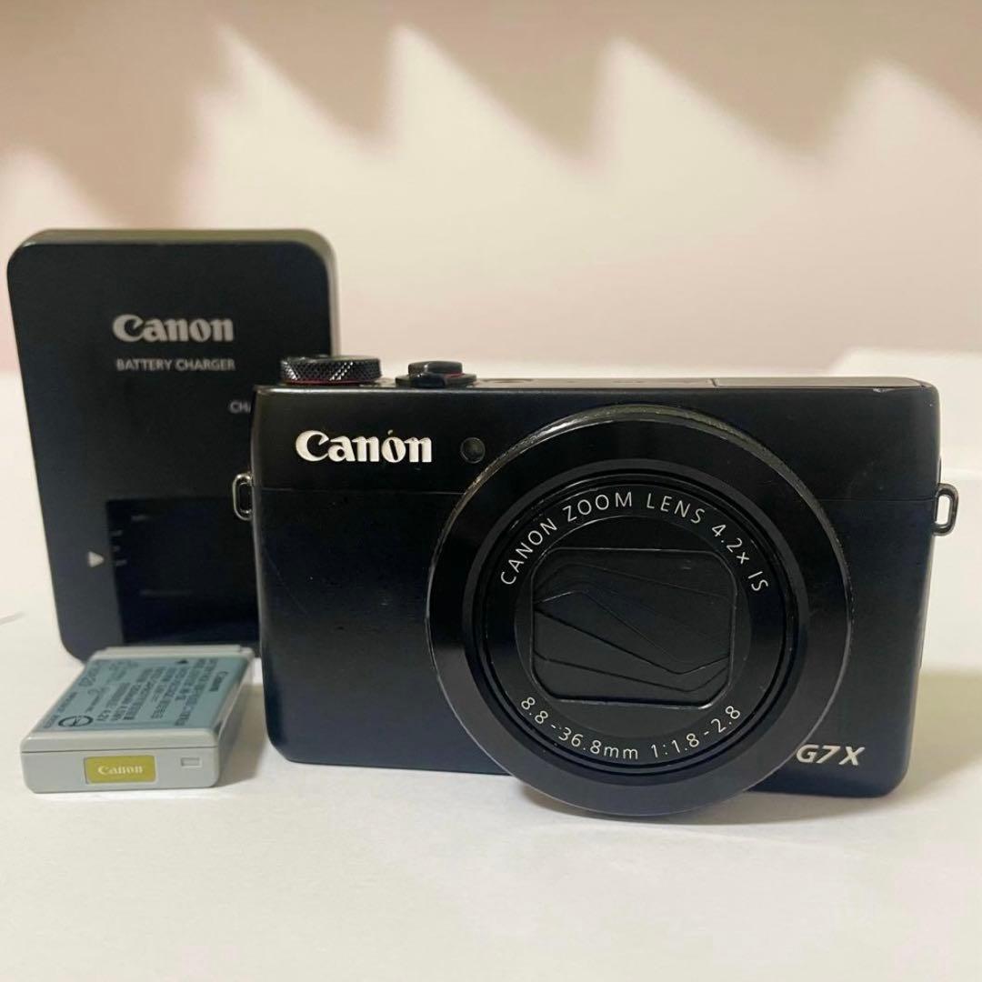【週末値下げ】Canon PowerShot G7 X (動作確認済み)