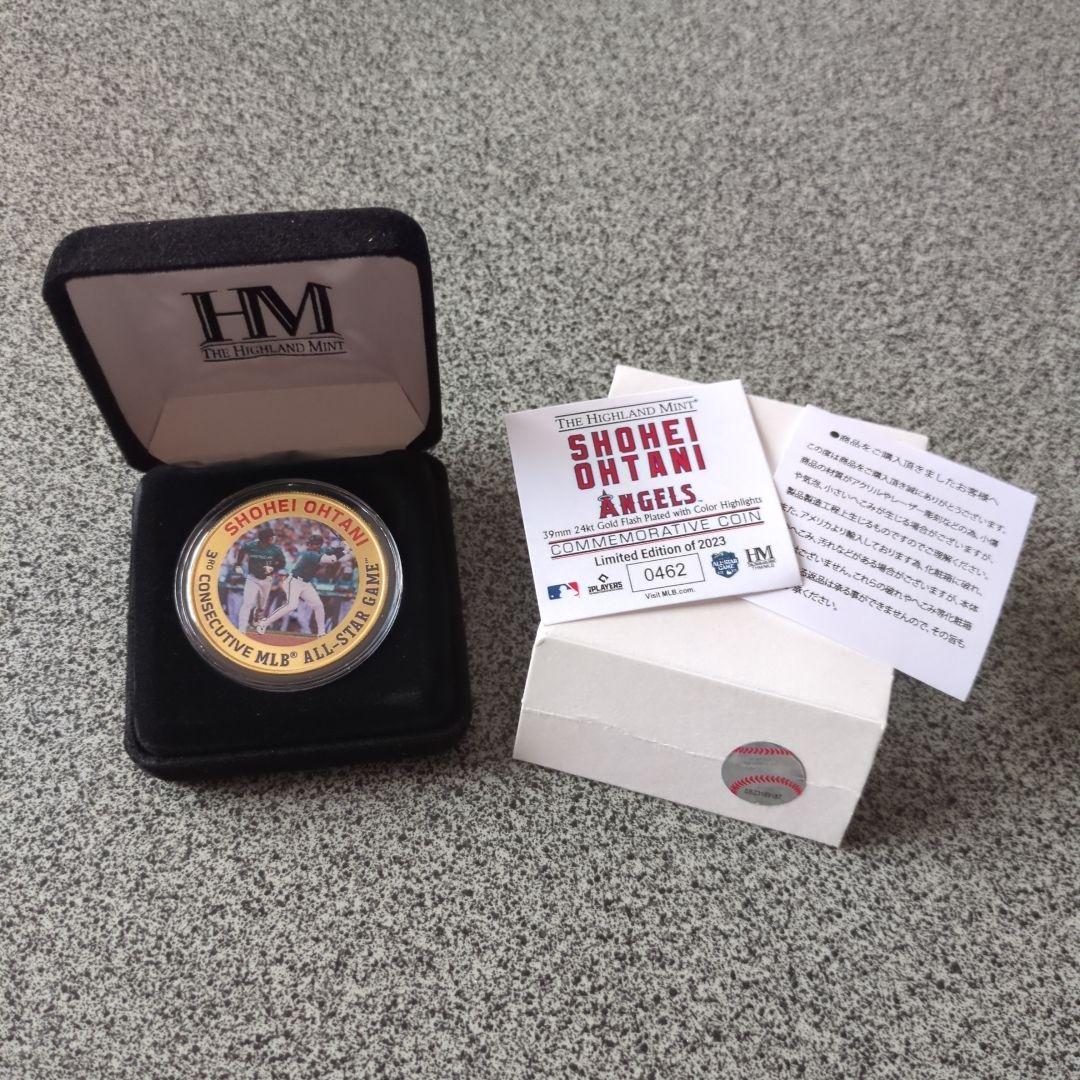 大谷翔平 2023 MLBオールスターゲーム出場記念ゴールド