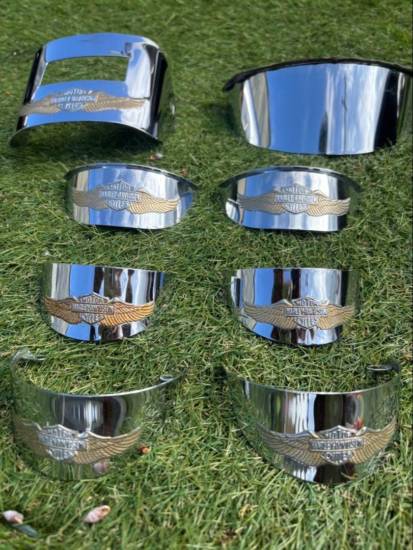 ハーレーダビッドソン　バイザーセット　ロードキングポリス　ライトウィンカー