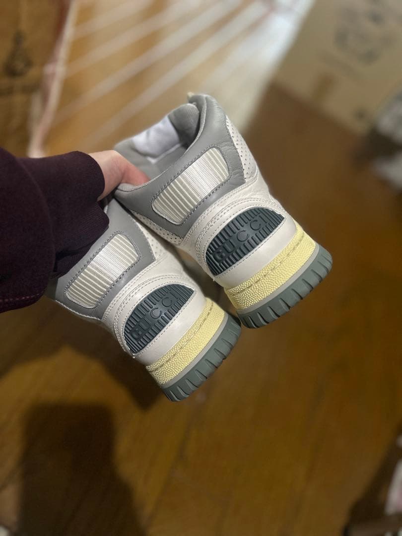 【GUCCI】美品ハイカットスニーカー【4/13まで即出荷可】