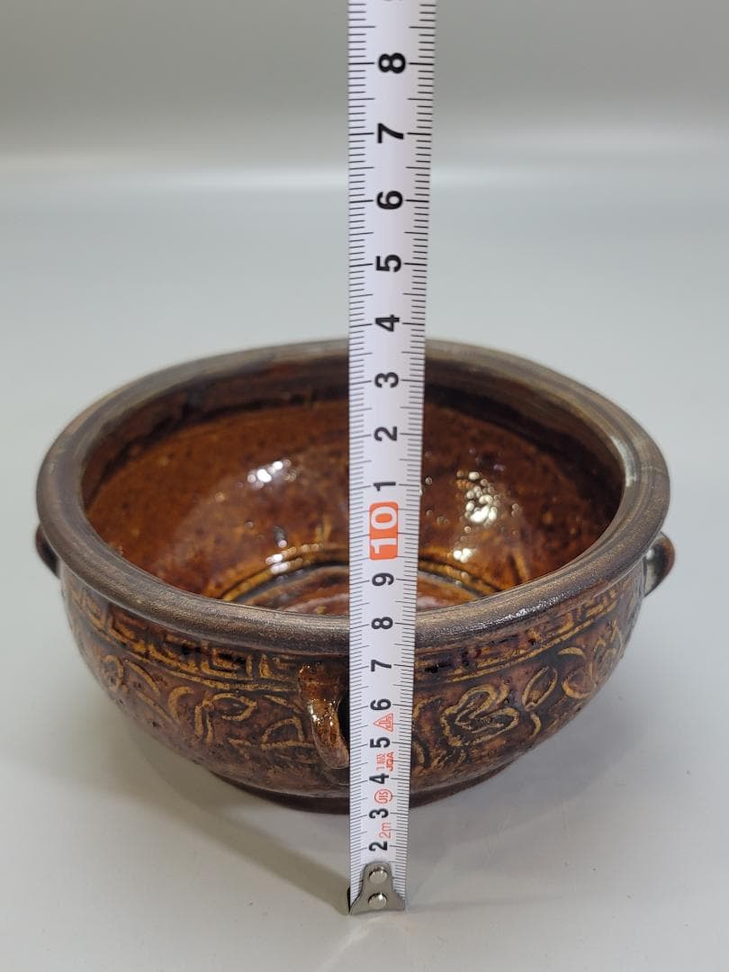 茶道具 唐物 コウチ 平水指 蓋物 骨董品