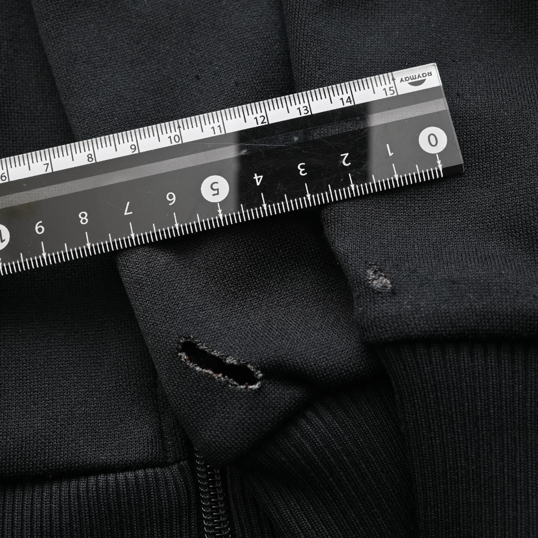 OLD adidas オールド アディダス トラックジャケット O 黒 ジャージ