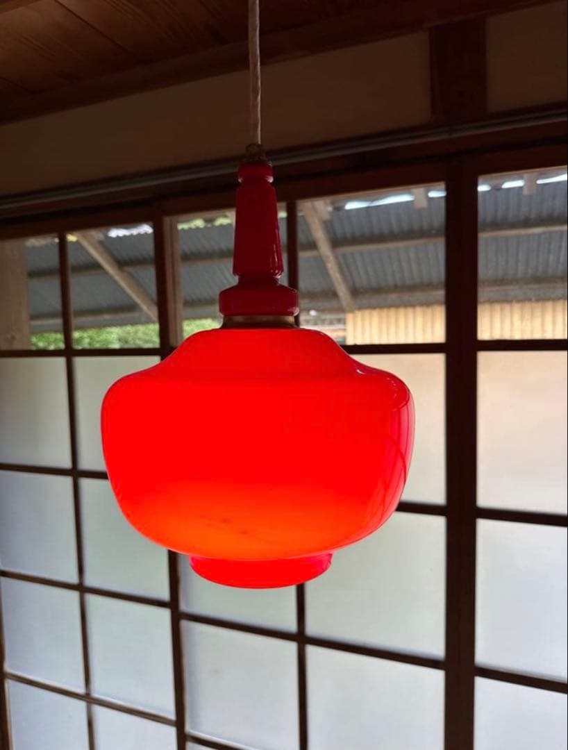 昭和レトロ　最終価格　ナショナルチューリップ　ペンダントライト　レトロ照明