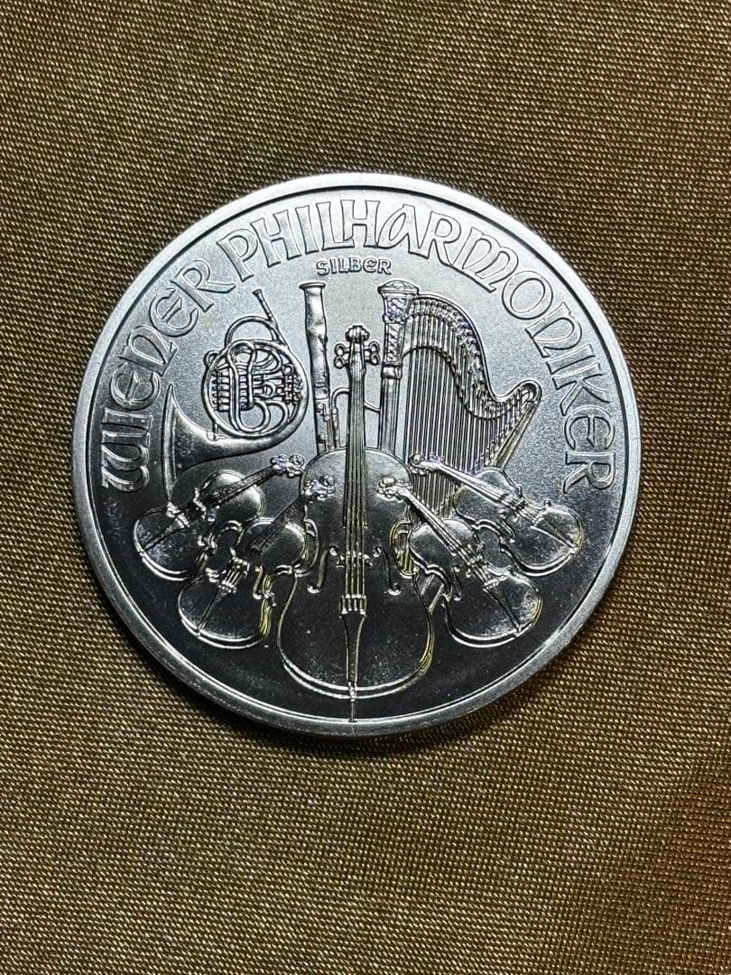 ウィーン銀貨 2023年発行 silver 銀 1オンス銀貨