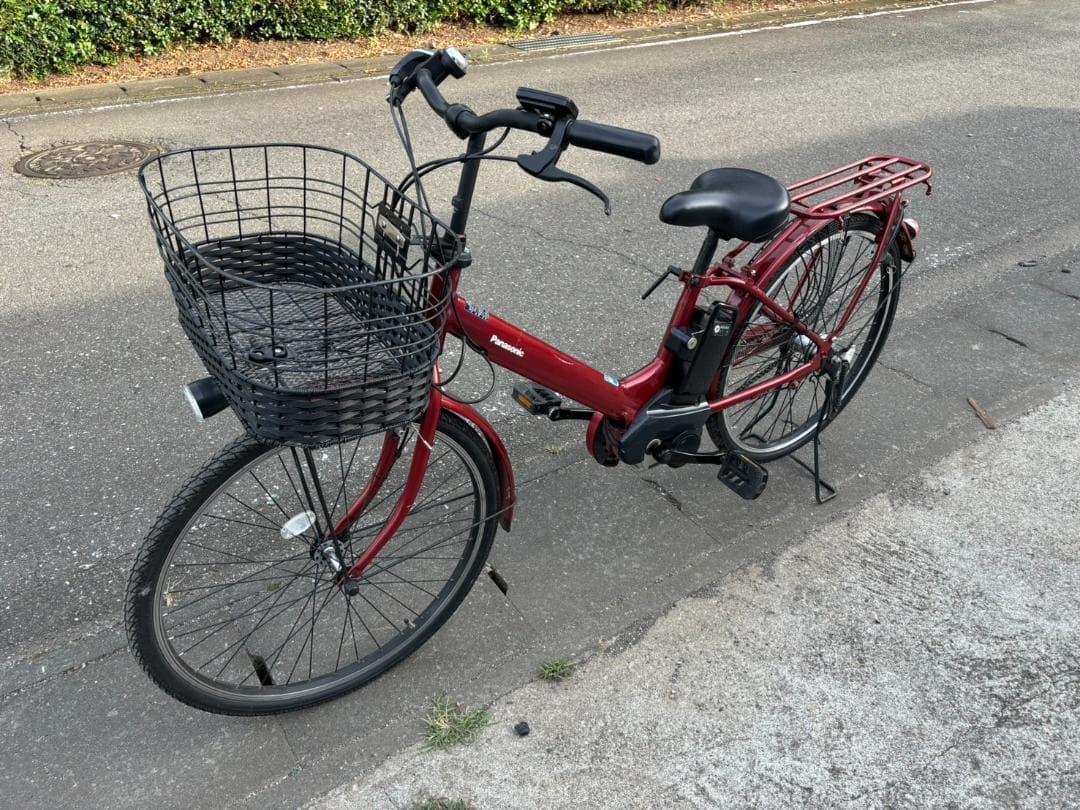 2023年モデル　パナソニック ティモ・A 内装3段 マチュアレッド 電動自転車