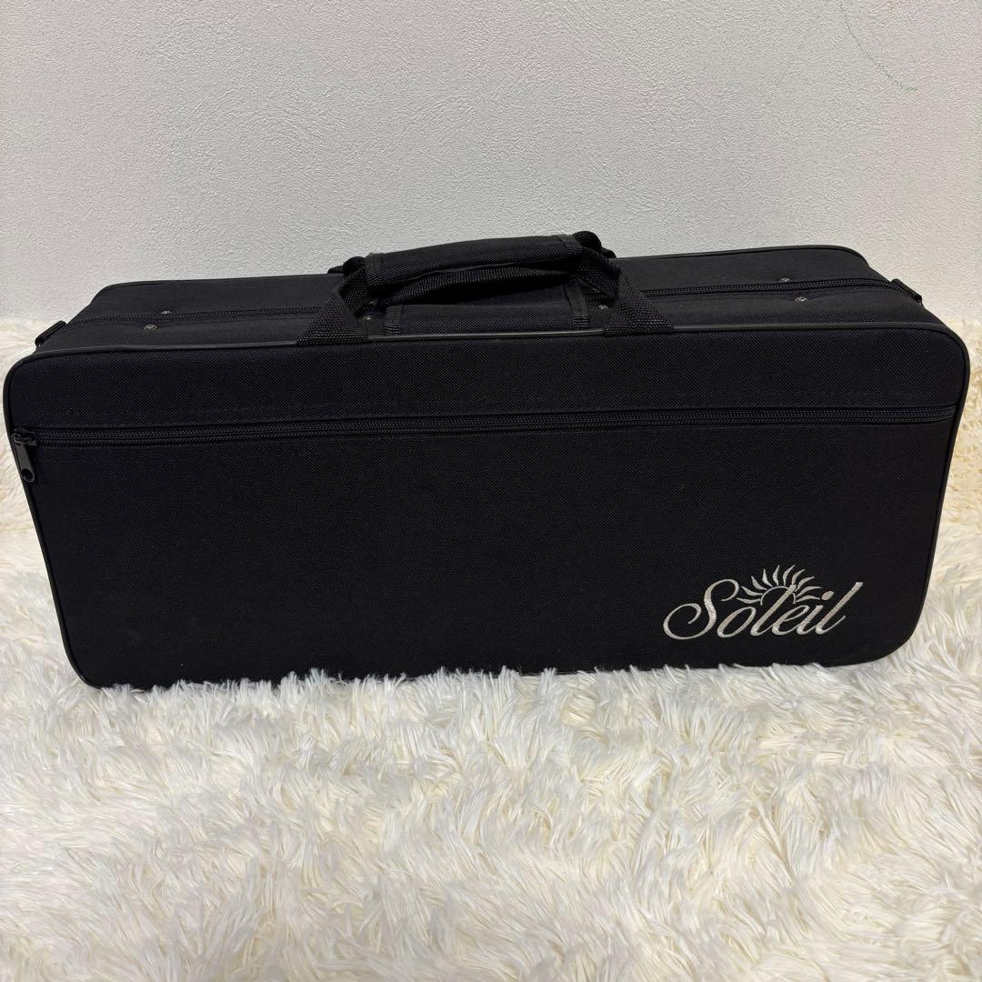 Soleil ソレイユ トランペット Bb管 ゴールドラッカー 純正ケース付