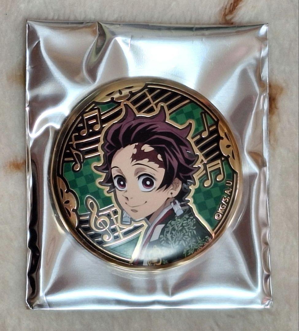 鬼滅の刃 奏 遊郭編 レリーフメタル缶バッジ 竈門炭治郎