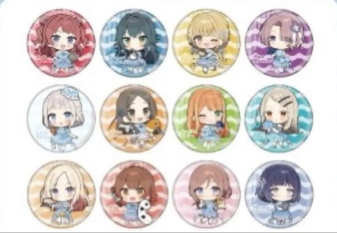 学園アイドルマスター　サンシャイン水族館　缶バッジ　セット【24個新品未開封】