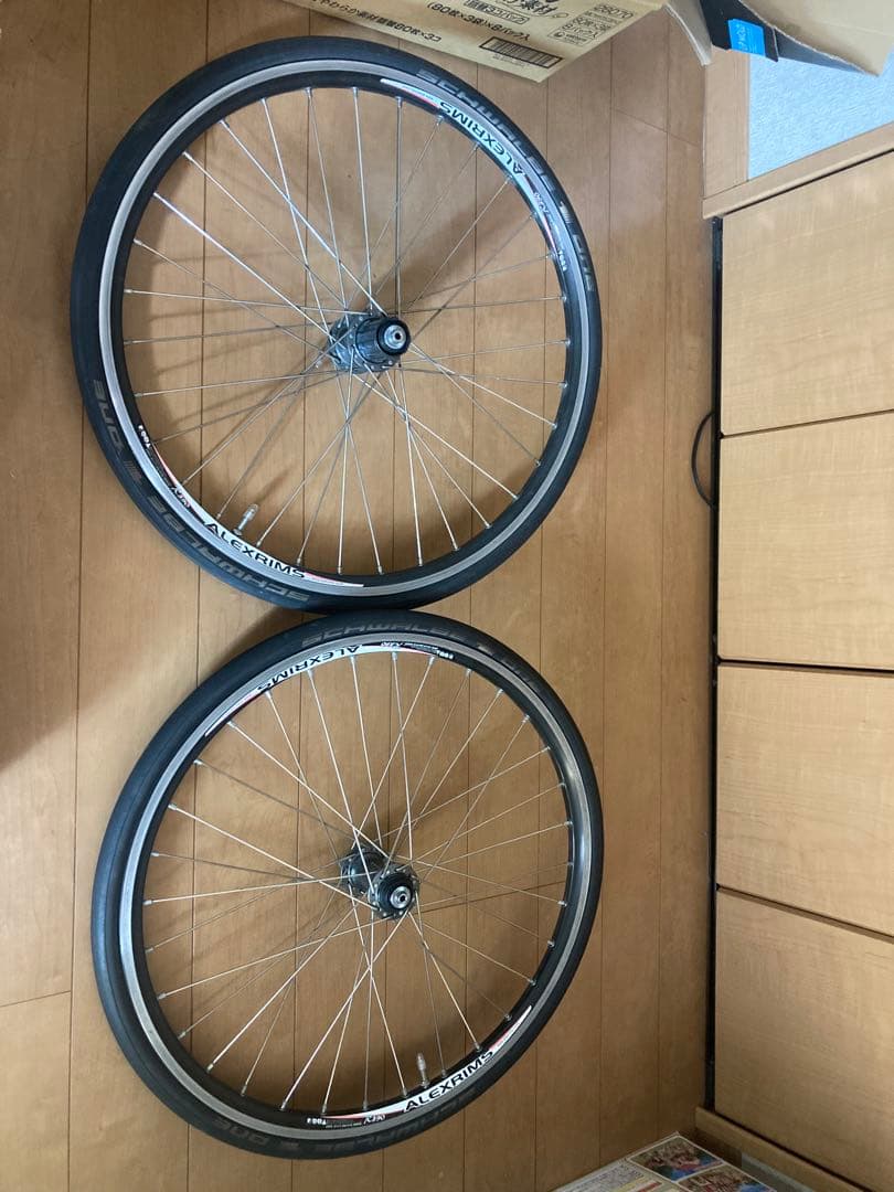 20インチ451サイズ　アルテグラホイール前後セット➕タイヤ