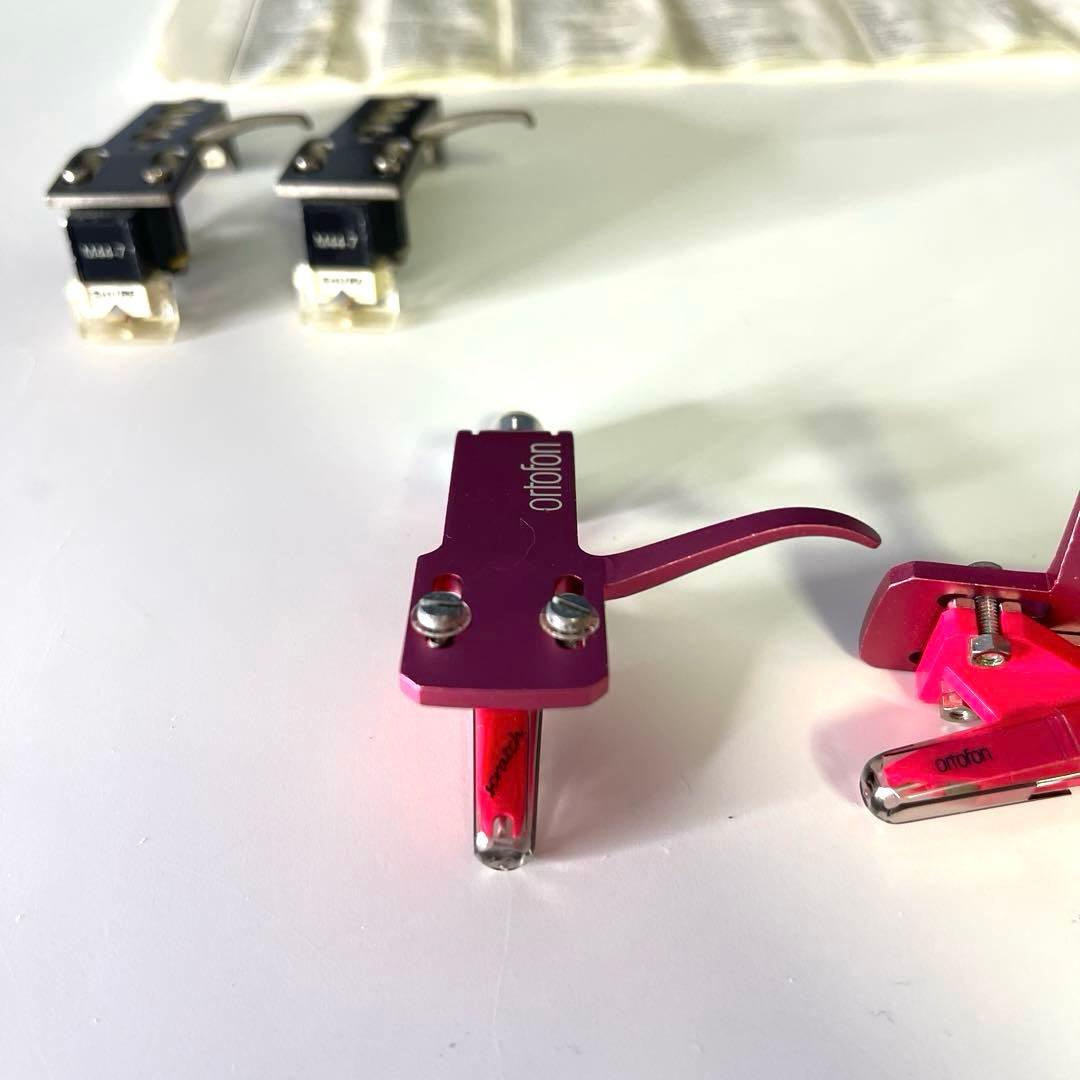 ortofon om scratch &Technics SHURE M44−7