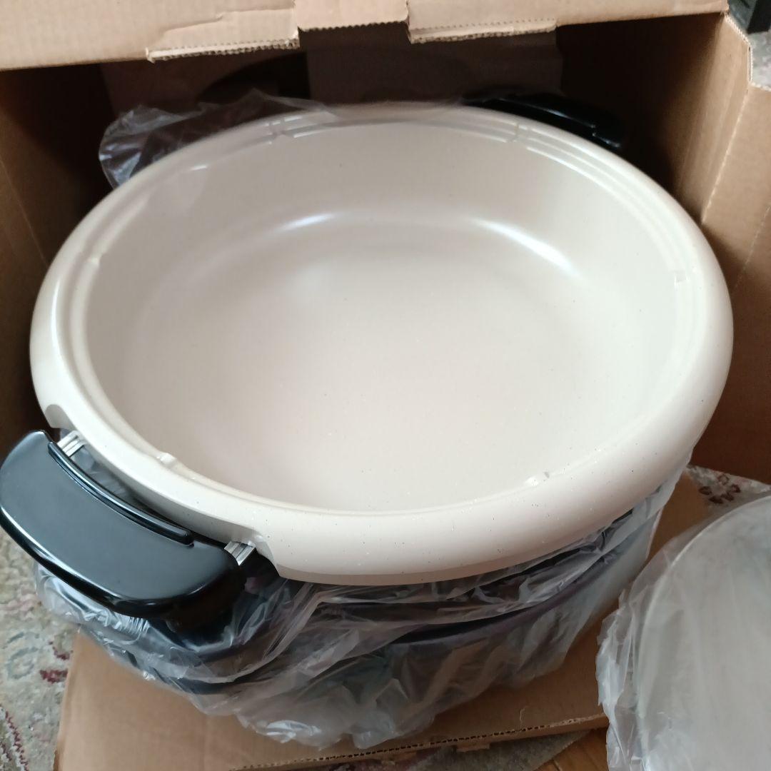 ★未使用★象印 グリルなべ ごちそう3枚 EP-GS55 土鍋風