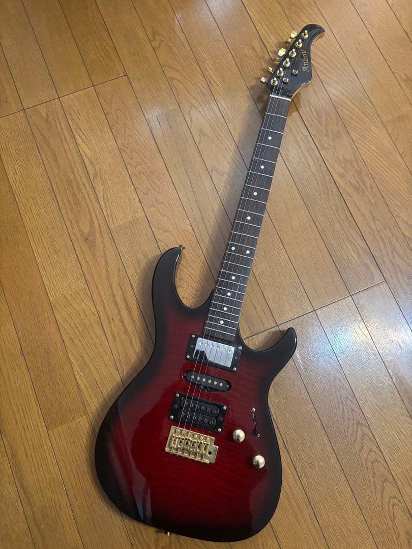 ANBOYエレキギター メーカー不明エレキギター 二本セットバラ売り不可