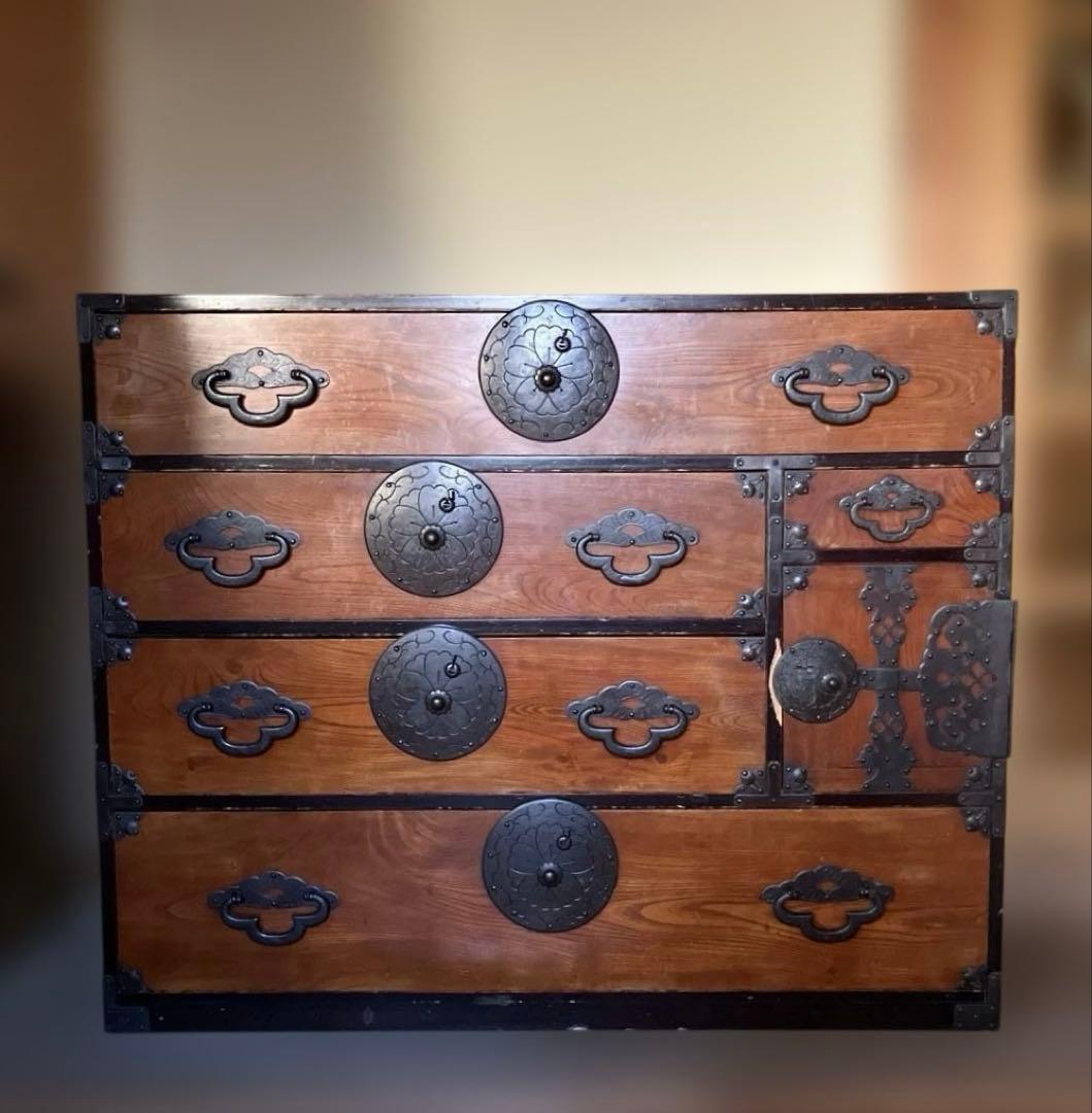 和ダンス　和箪笥　アンティーク　時代箪笥　和骨董　昭和レトロ