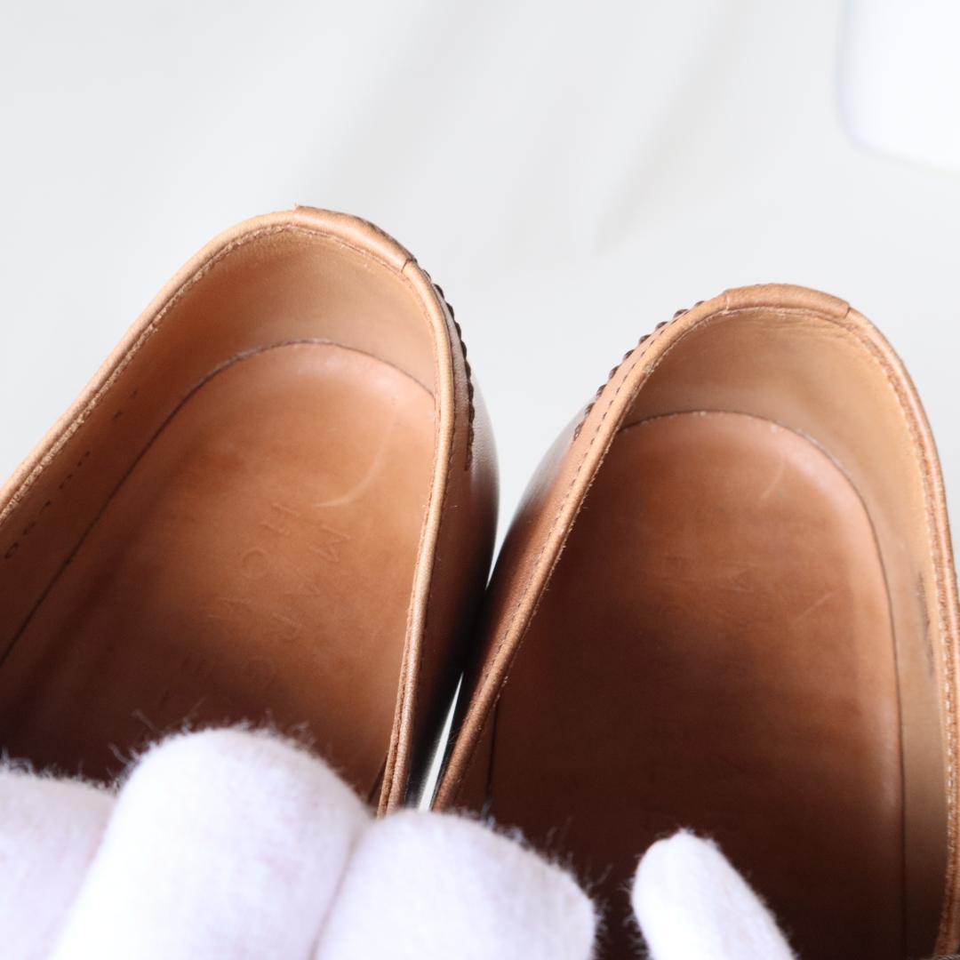 極美品マーガレットハウエル　レースアップシューズ　ブラウン　36 23cm