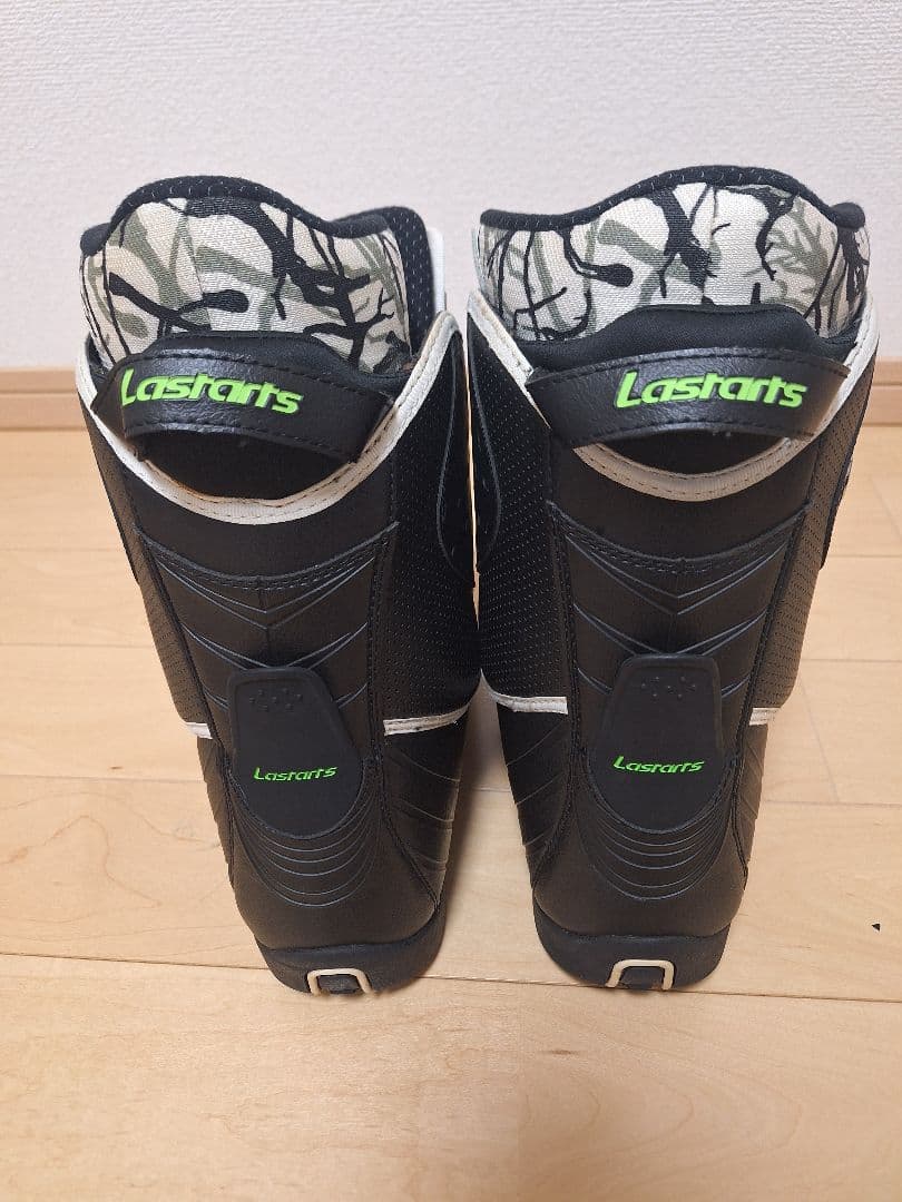 (値下げ)スノーボードブーツ　メンズ25.0～25.5cm　ブラック　ケース付き