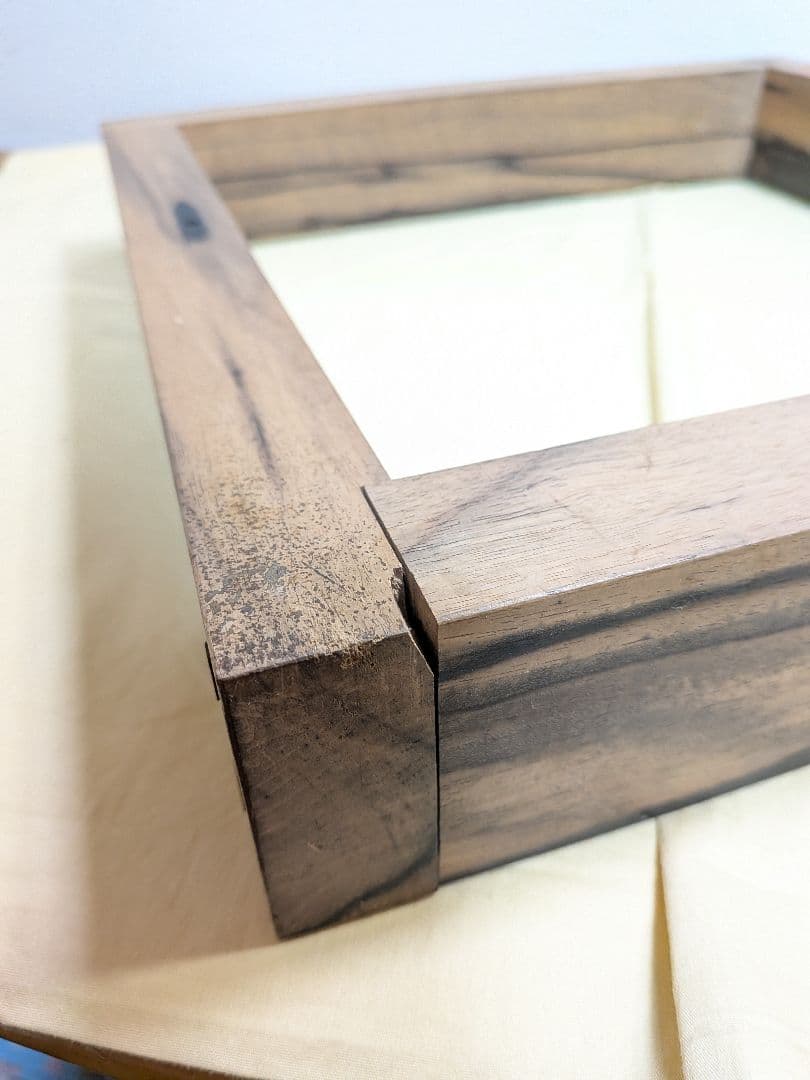 お茶道具　黒柿　炉縁