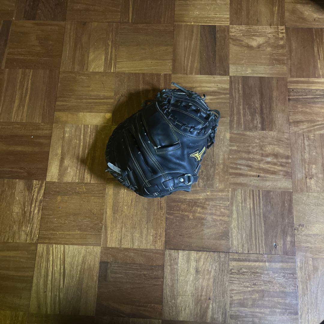 黒 軟式用ミズノプログローブ