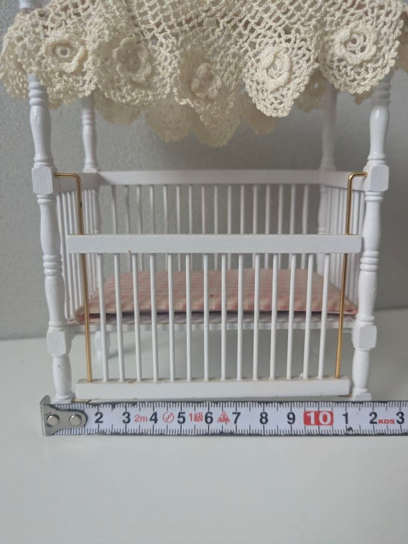 フランスアンティーク ドール用 ベビーベッド