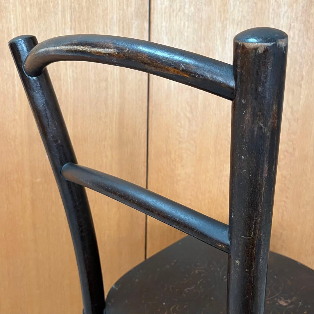 アンティーク ベントウッドチェア 曲木椅子、カフェチェア 使用済み中古品