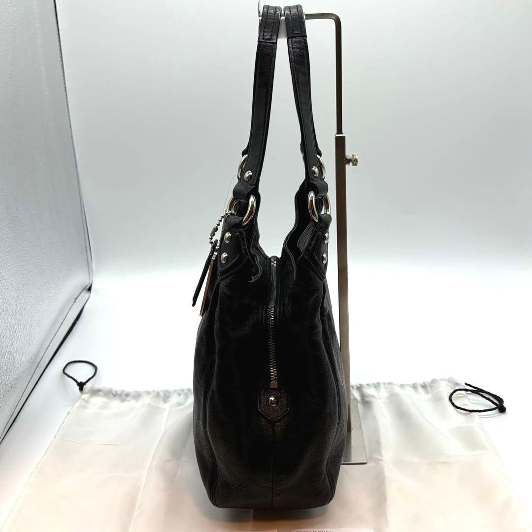 GAO　COACH コーチ　アシュレイ　ハンドバッグ　レザー　ブラック　黒