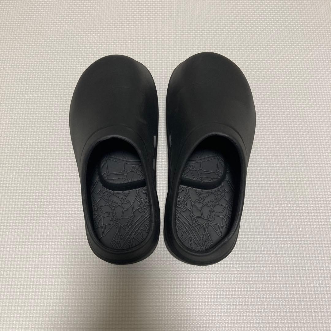 ま*る様 racbaki サボサンダル レディースM (鼻緒なし) ブラック