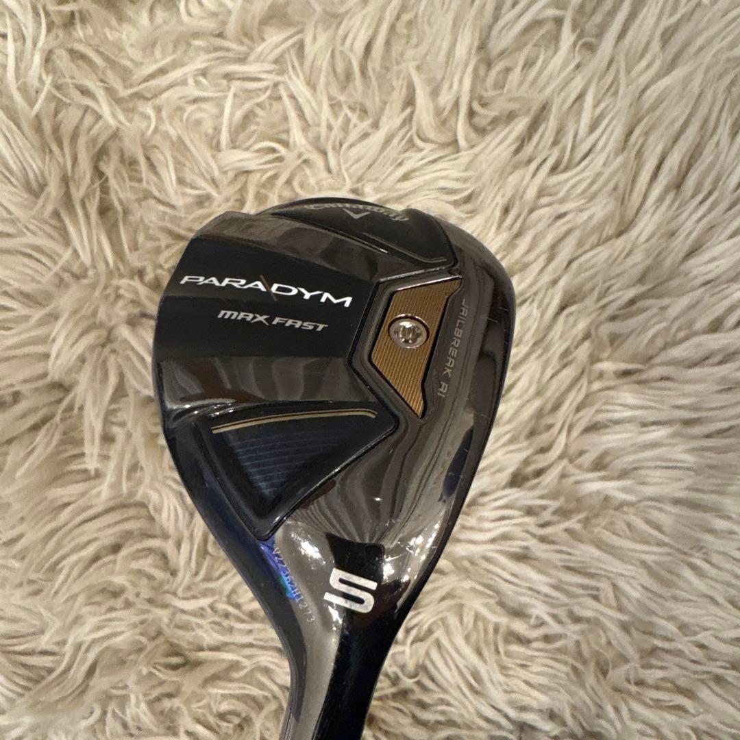 週末セール！PARADYM MAX FAST ユーティリティクラブ 5番