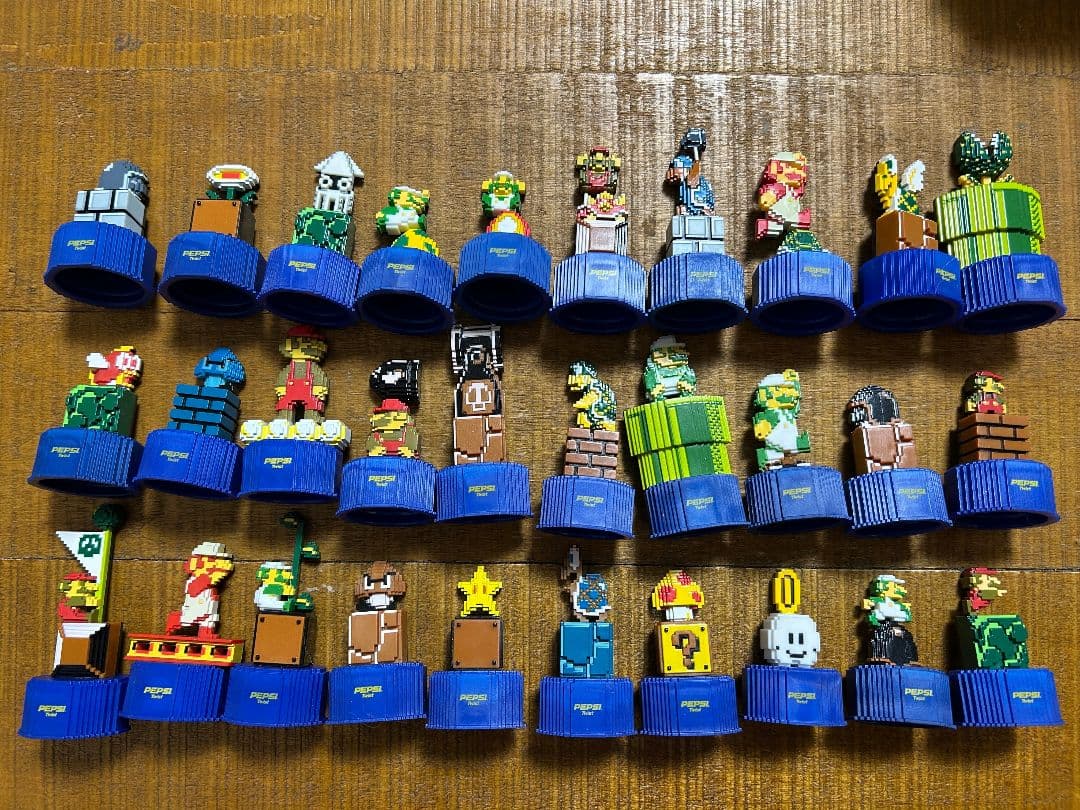 値下げ！スーパーマリオ ペプシ 30体 コンプリート