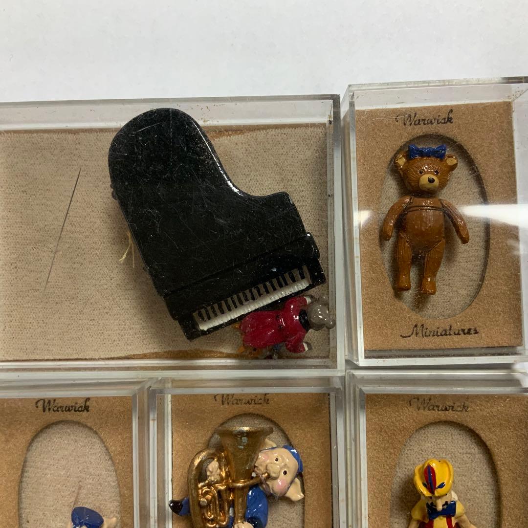 Warwick miniatures ミニチュア　動物　ピノキオ　アンティーク