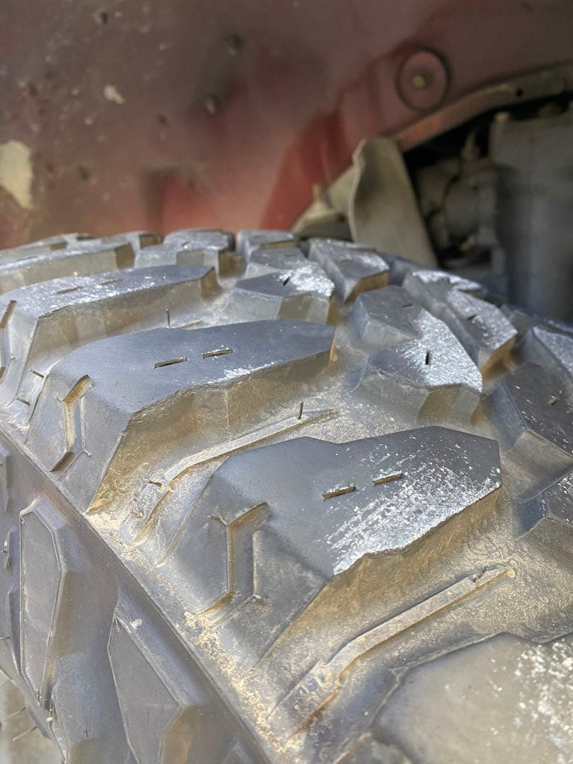 バリ山‼️ヨコハマ ジオランダー MT 33×12.50R15LT ホイールセット