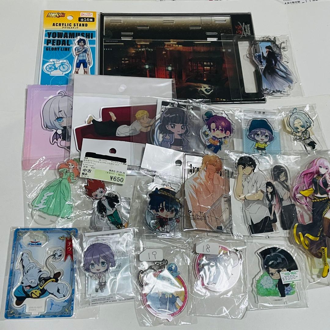 ノンジャンルアニメ雑貨アクリルスタンド　約170個以上まとめ売り　大量セット