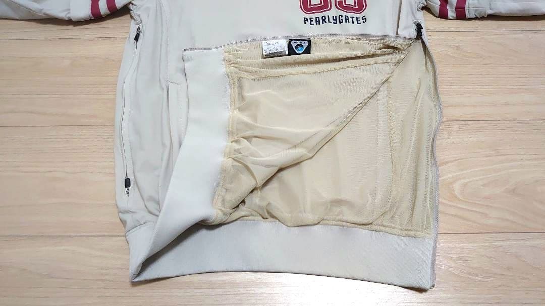 パーリーゲイツ　２WAYスニード　ベージュ　サイズ1レディースМ相当