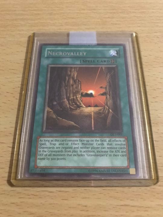 遊戯王 王家の眠る谷－ネクロバレー DL3-001 海外版 英語 レア 限定