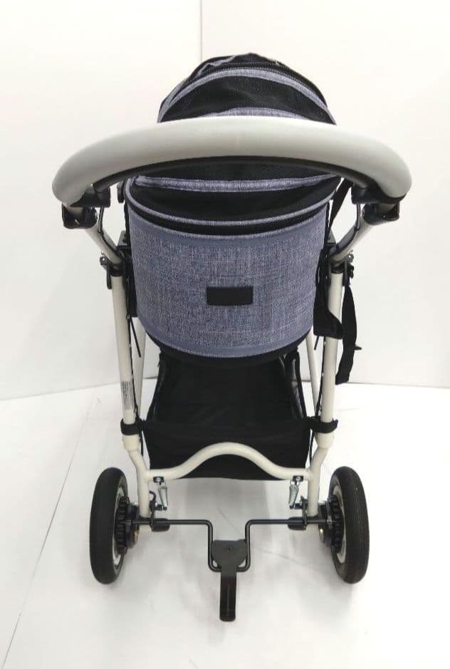 美品 AirBuggy エアバギー ドーム２ ブレーキモデル メランジデニム