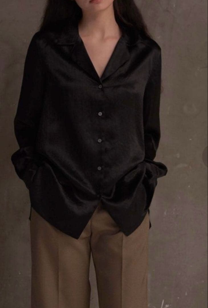 ENOF ace long shirt ブラック　M