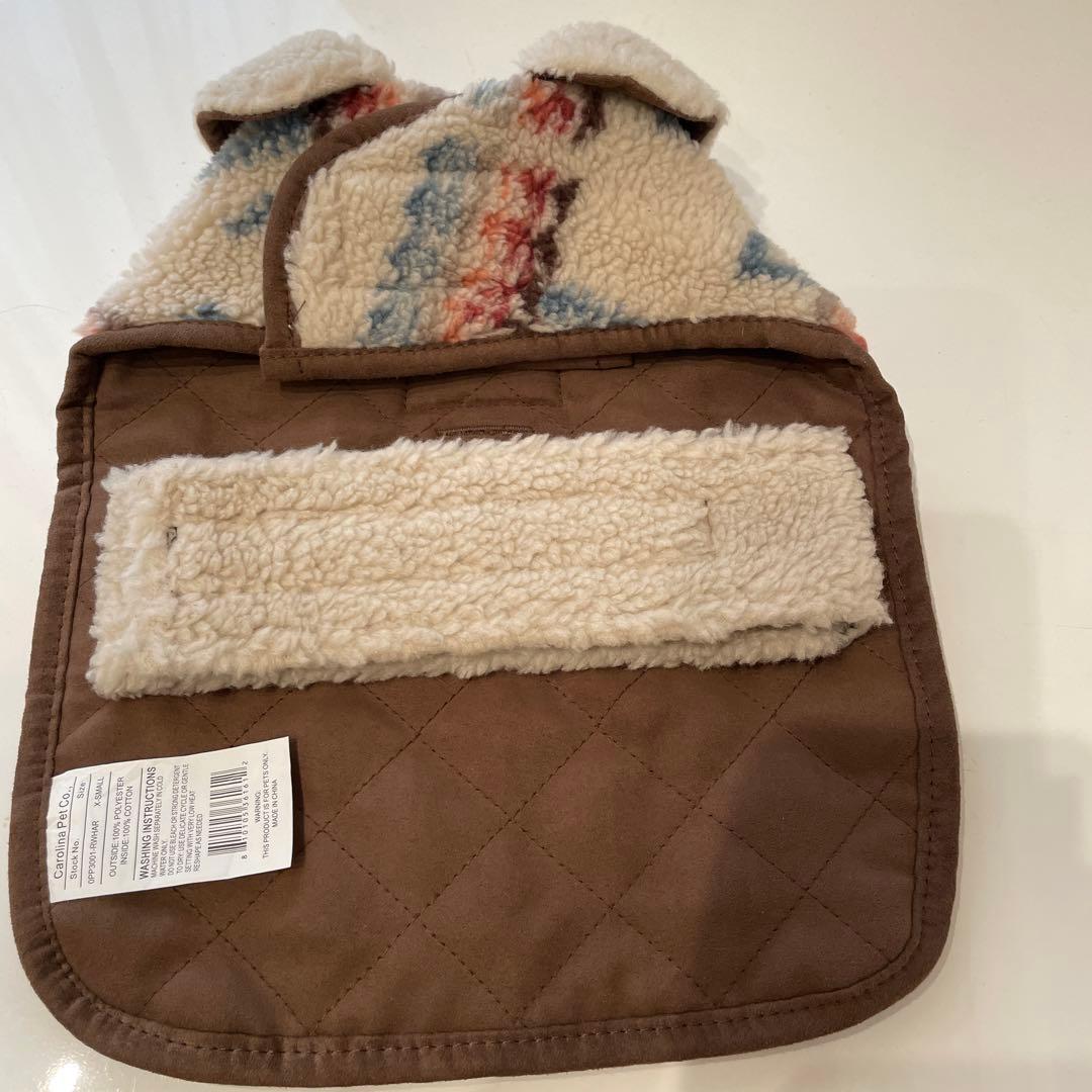 犬用フリースコート 中型犬用