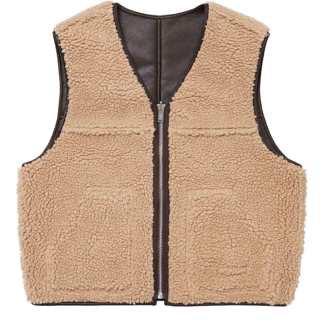 トップス Supreme Reversible Faux Shearling Vest