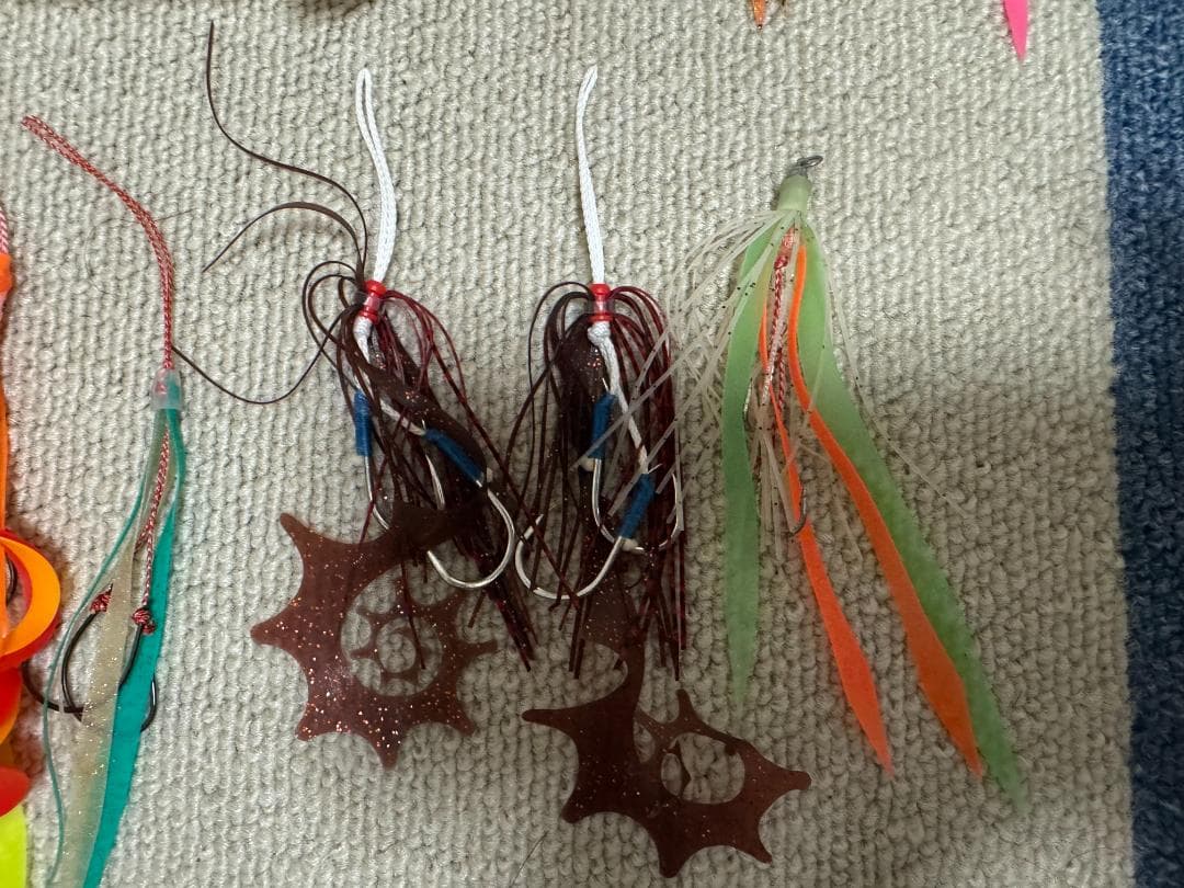 タイラバ27個セット ケース・ネクタイ6本 フック10セット