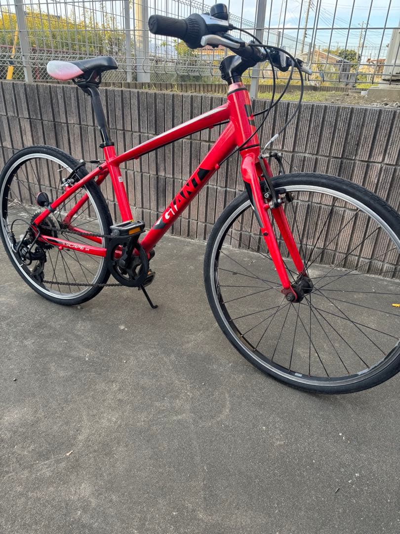 GIANT ESCAPE JR レッド　24インチ