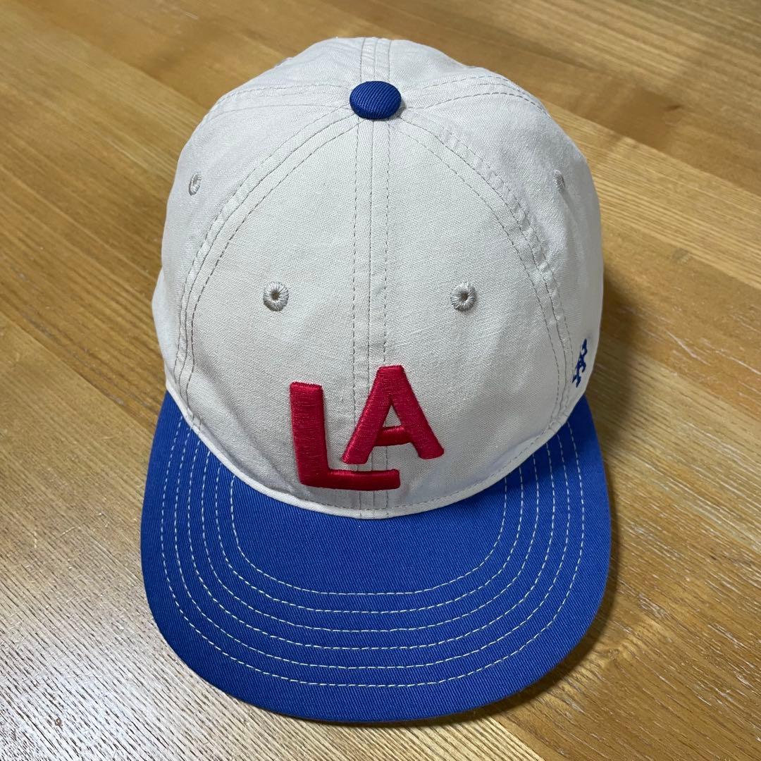 美品 アメリカンニードル ベースボールキャップ ロサンゼルス・エンゼルス LA