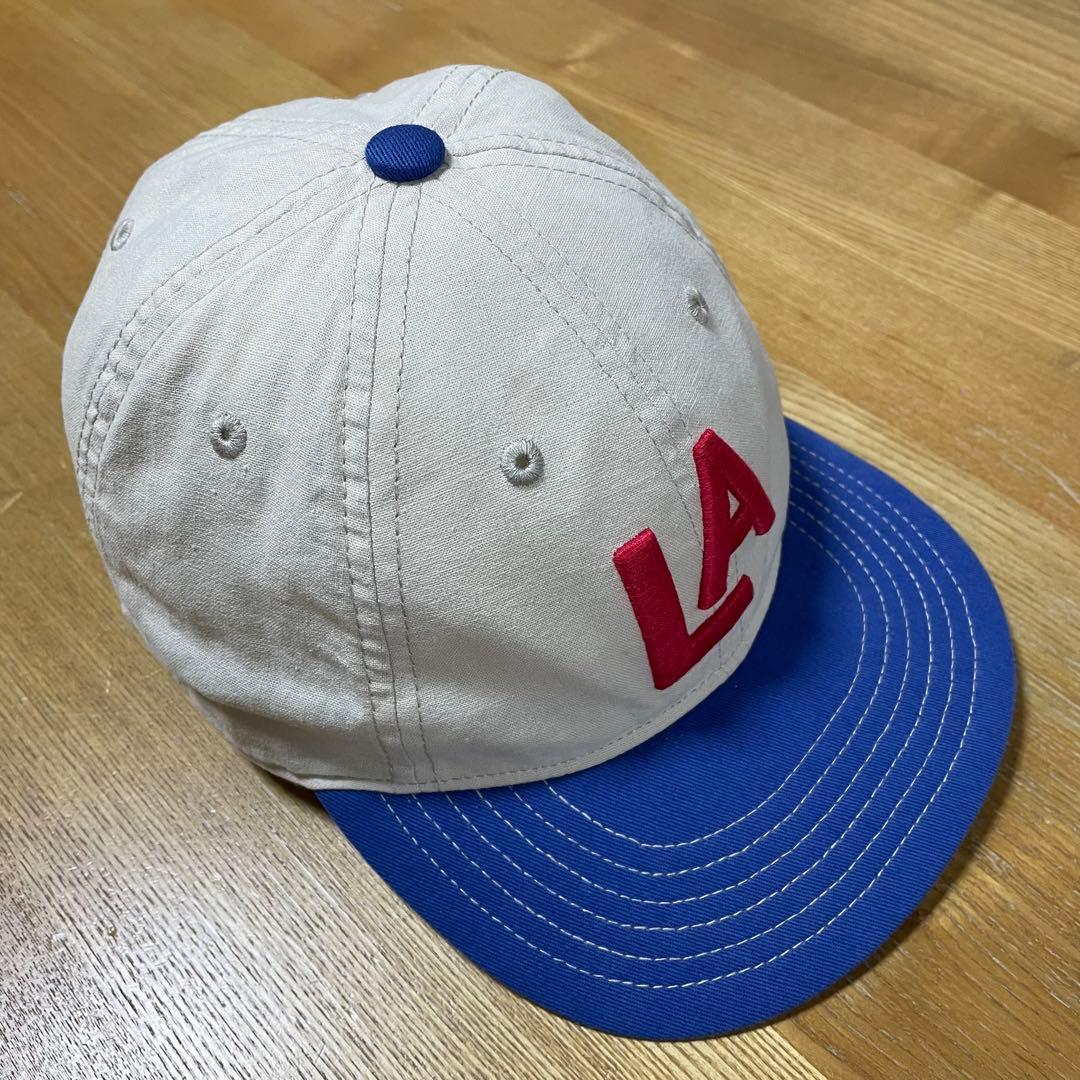 美品 アメリカンニードル ベースボールキャップ ロサンゼルス・エンゼルス LA