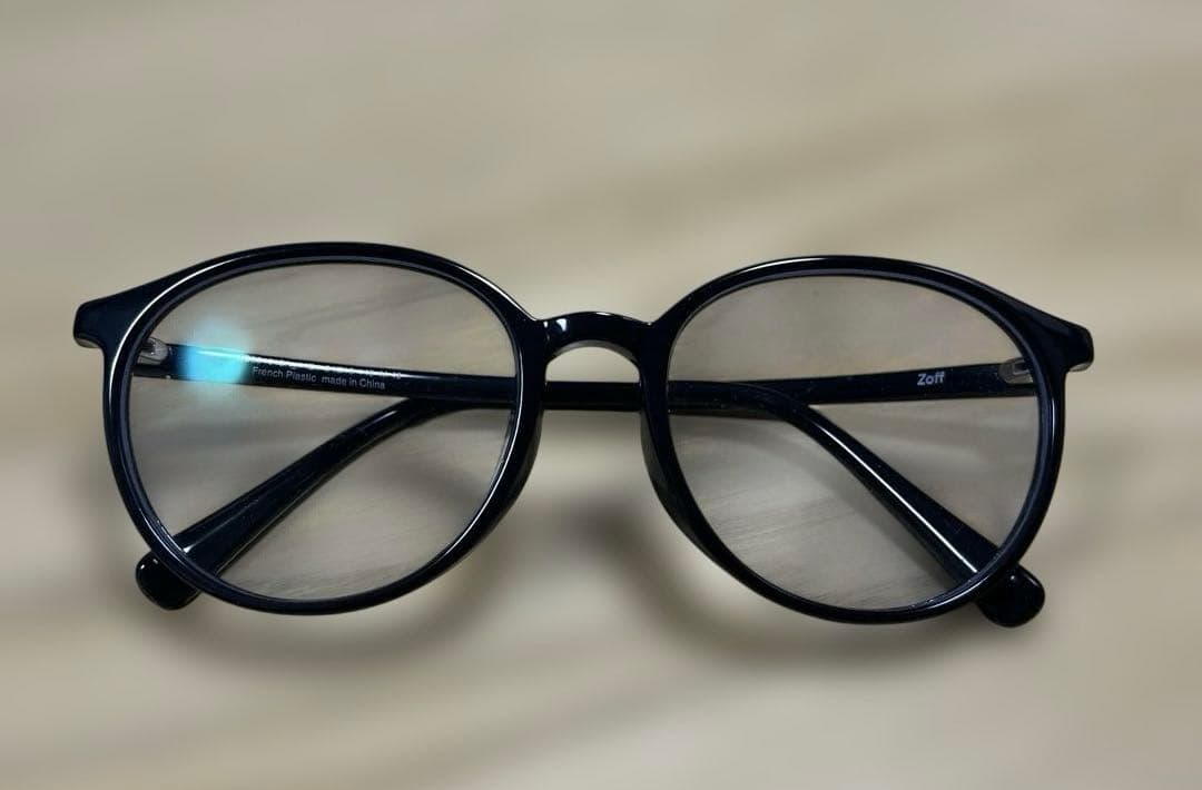 Zoff 遠近　度数1.5 黒縁