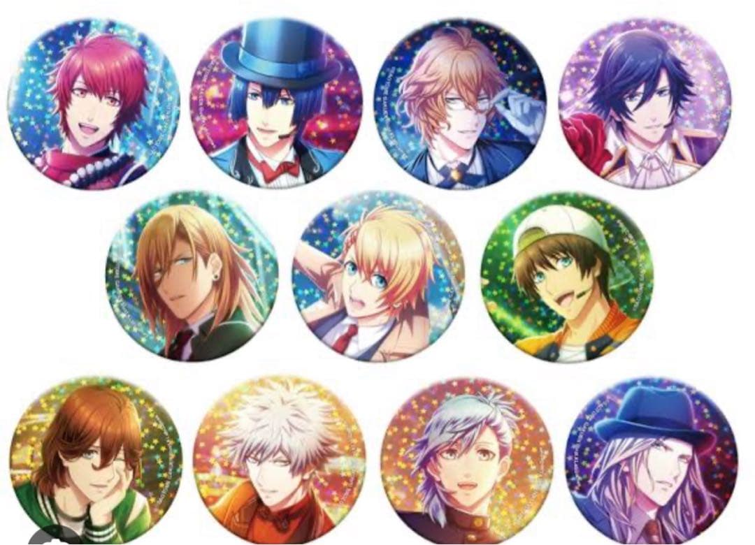 未開封 うたプリ URアナザーショットVer. シャニライ ホロ缶バ