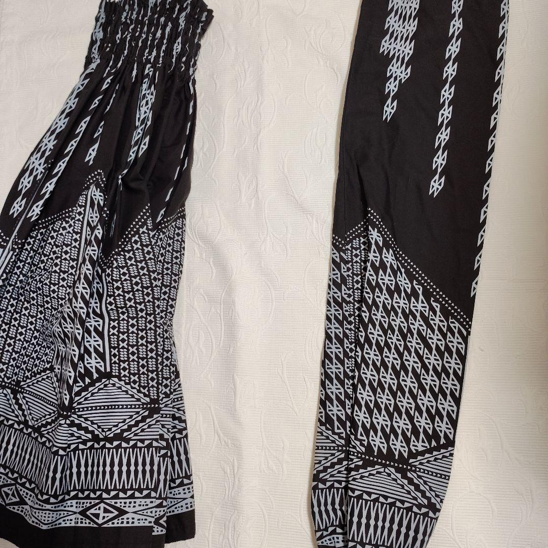 フラダンス用スカートとパウスカート入れ