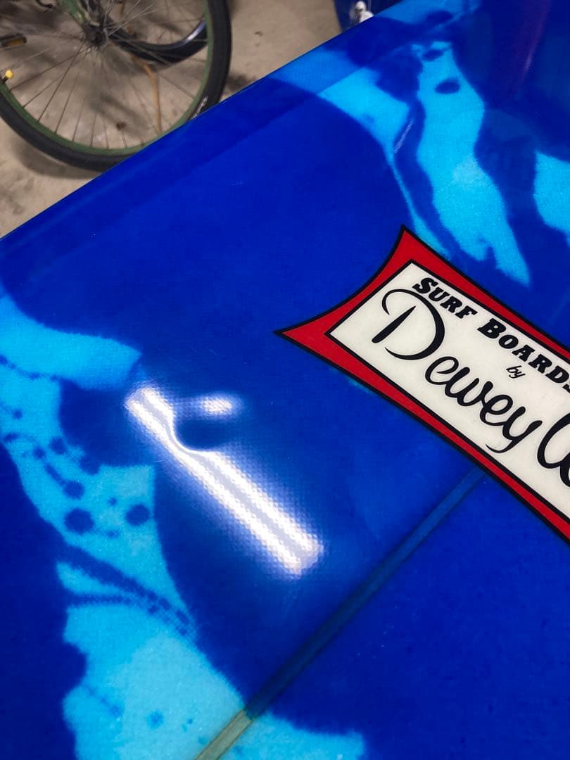 デューイウェーバー フェザーファストバック6'8\" ミッドレングス　ファンボード