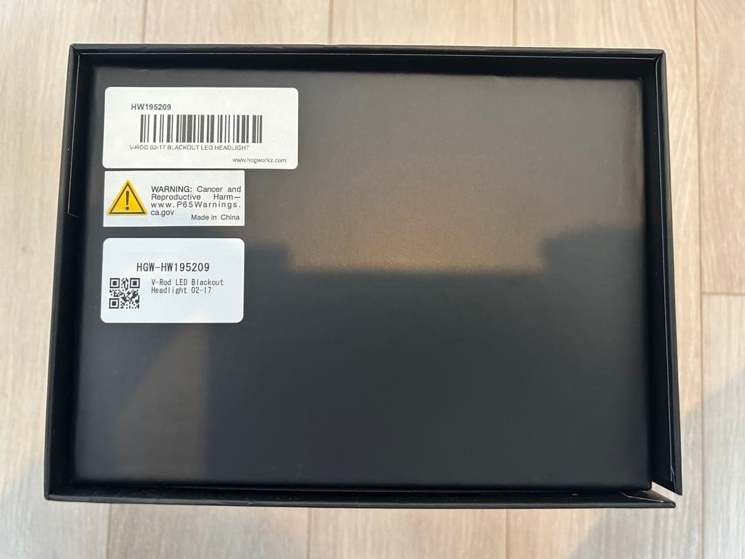 極美品 HOGWORKZ製 ハーレー LED ヘッドライト