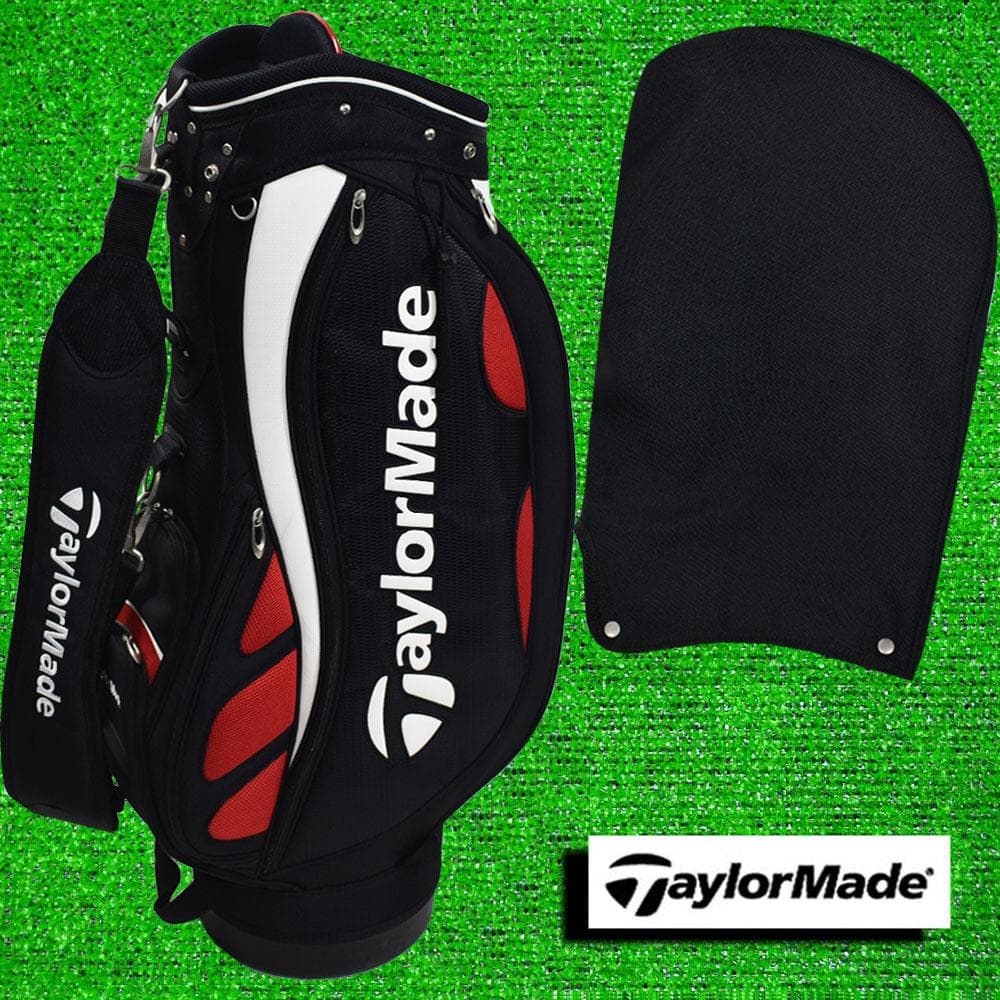 TaylorMade テーラーメイド ゴルフ キャディバッグ【ブラック】美品！